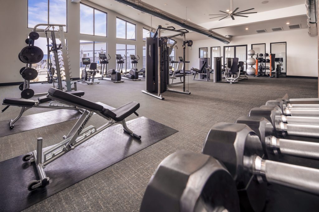 The Overlook at Keystone Canyon Apartments - Reno NV - Clubhouse Gym